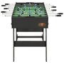 Voir la diapositive 3 : VIDAXL Table de football pliante 121 x 61 x 80 cm Noir