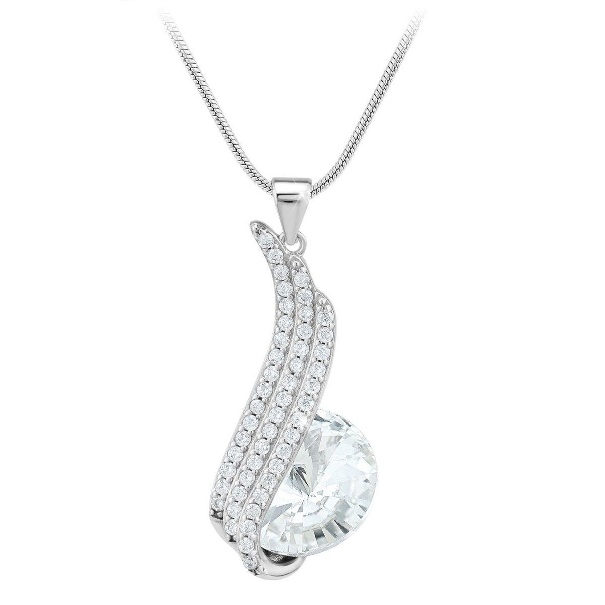 SC CRYSTAL Collier par SC Crystal orné de Cristaux scintillants
