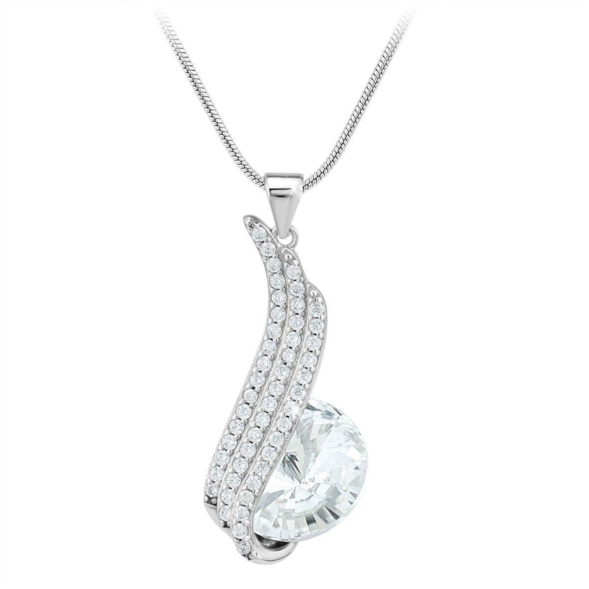 SC CRYSTAL Collier par SC Crystal orné de Cristaux scintillants