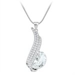 SC CRYSTAL Collier par SC Crystal orné de Cristaux scintillants