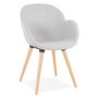 Voir la diapositive 1 : Paris Prix Chaise Design Scandinave  Palot  84cm Gris Clair