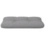 Voir la diapositive 5 : VIDAXL Coussin de palette gris 70x40x12 cm tissu