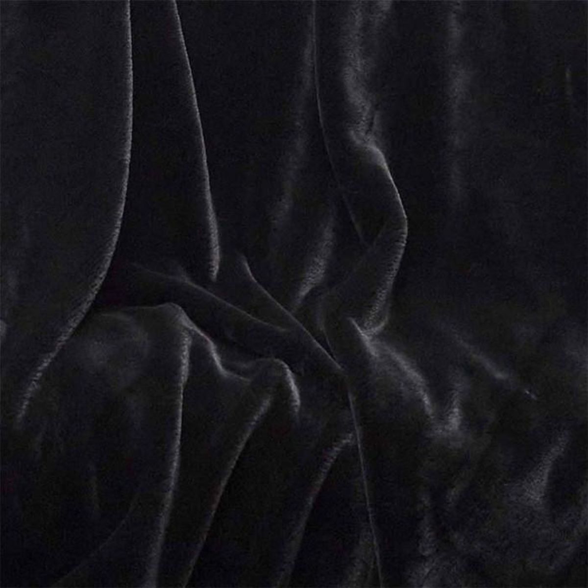 Paris Prix Plaid Imitation Fourrure  Opulence  120x150cm Noir