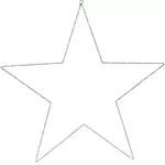 Koopman Étoile 60 cm clignotante à accrocher