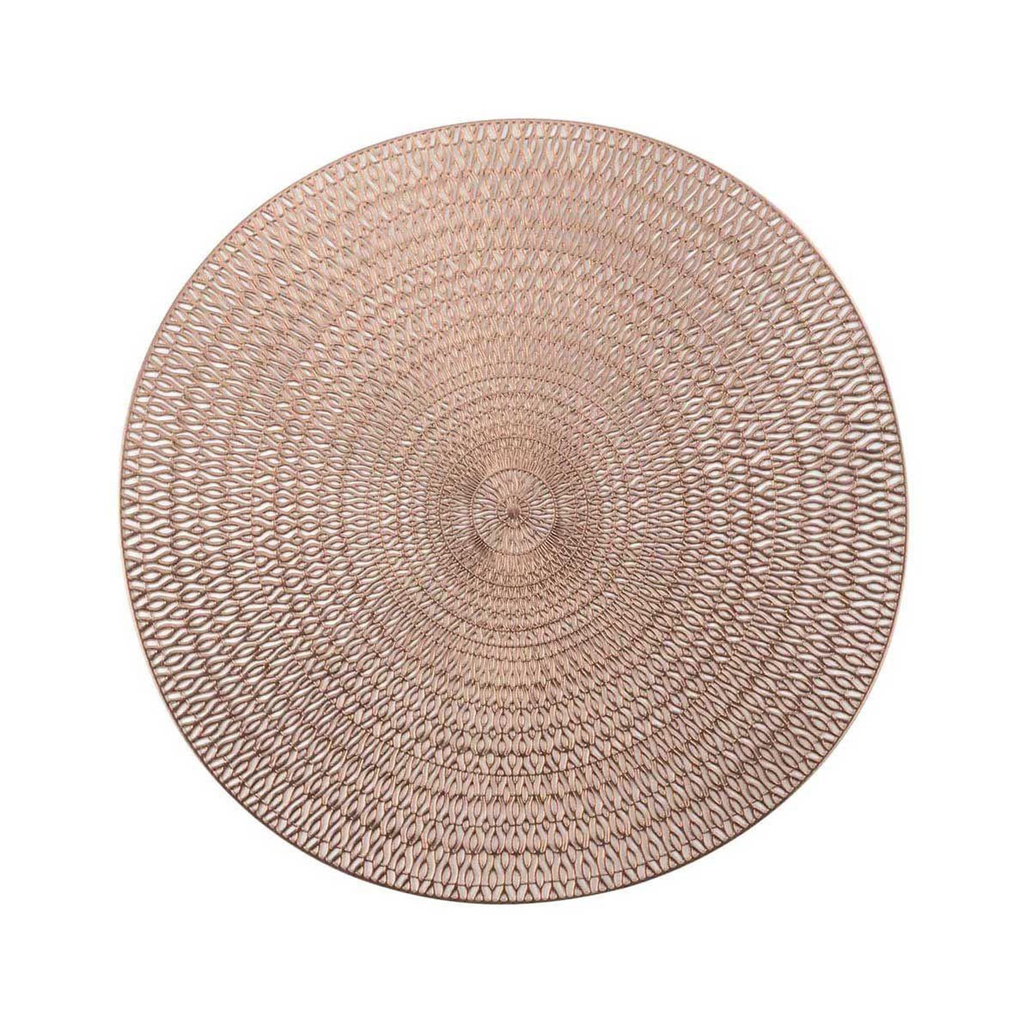 Douceur d'Intérieur Set de table ajouré  créole  38cm cuivre