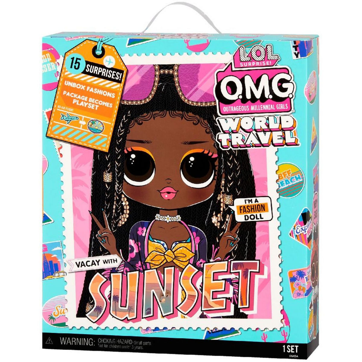 Lol surprise LOL Surprise OMG Travel Doll Sunset