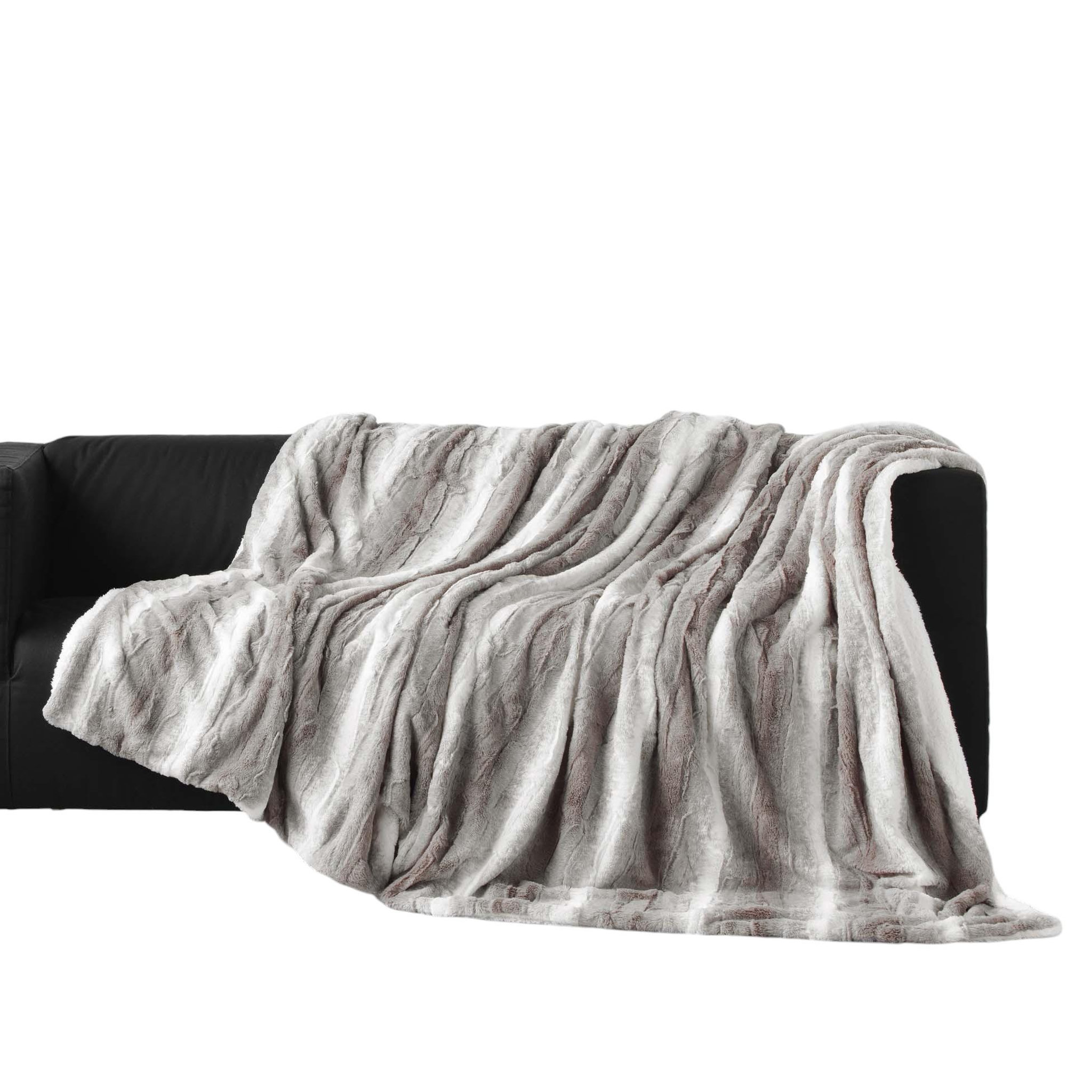 Eden Plaid sherpa sven design et moderne