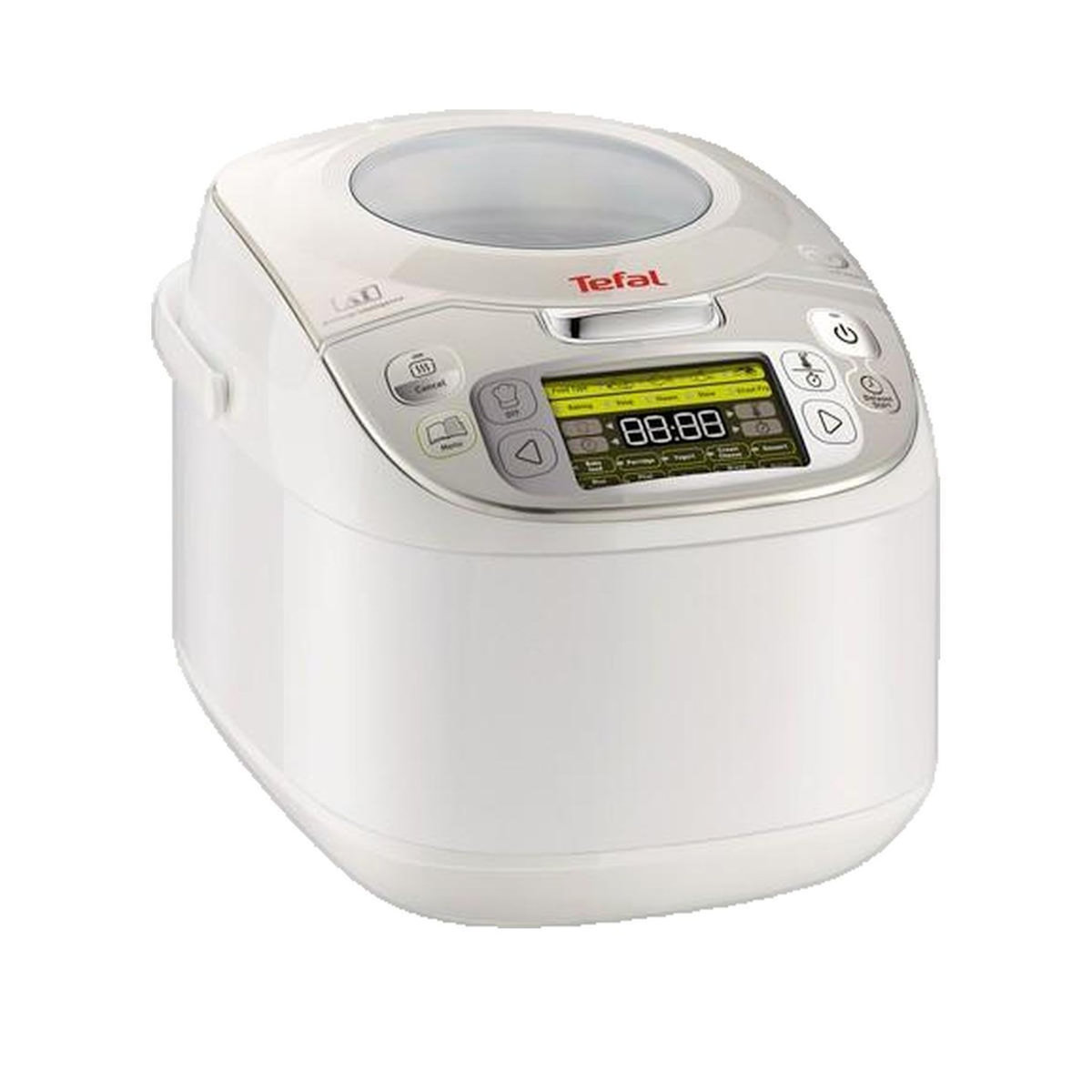 TEFAL Multicuiseur Tefal RK8121 Argent et Blanc 5 litres