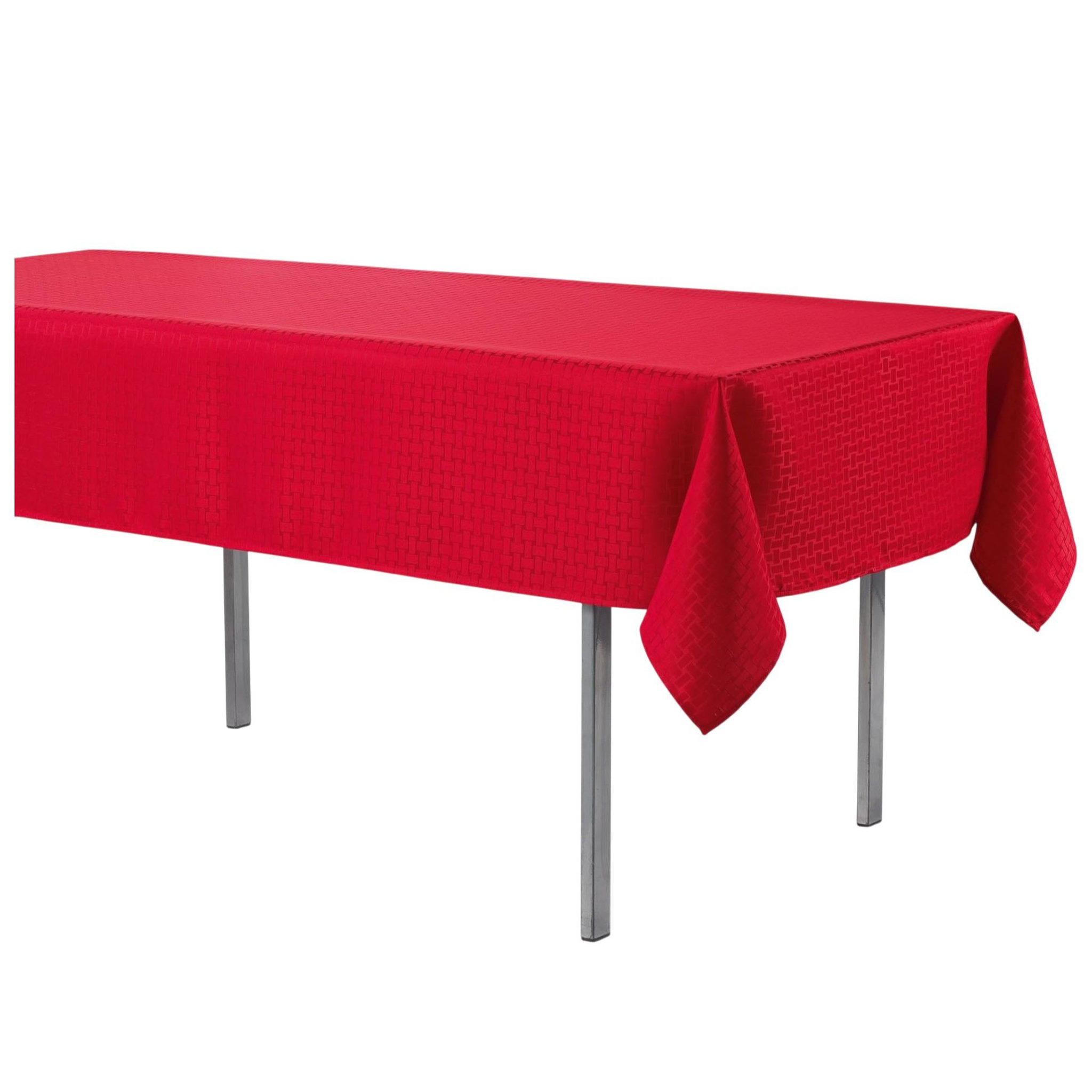 Voir la diapositive 1 : Eden Nappe maillon tissu jacquard design et moderne