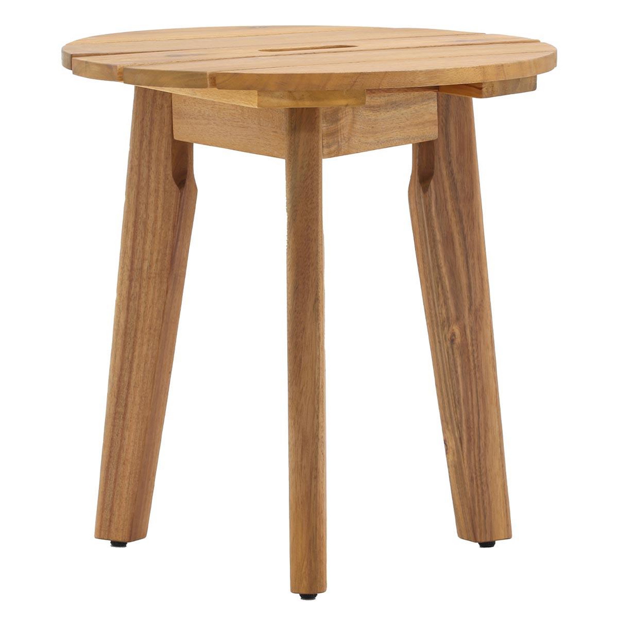 Paris Prix Table d'appoint en bois  chania  42cm naturel