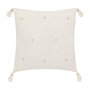 Voir la diapositive 1 : ATMOSPHERA Coussin Déco à Pompons  Millo  40x40cm Ivoire