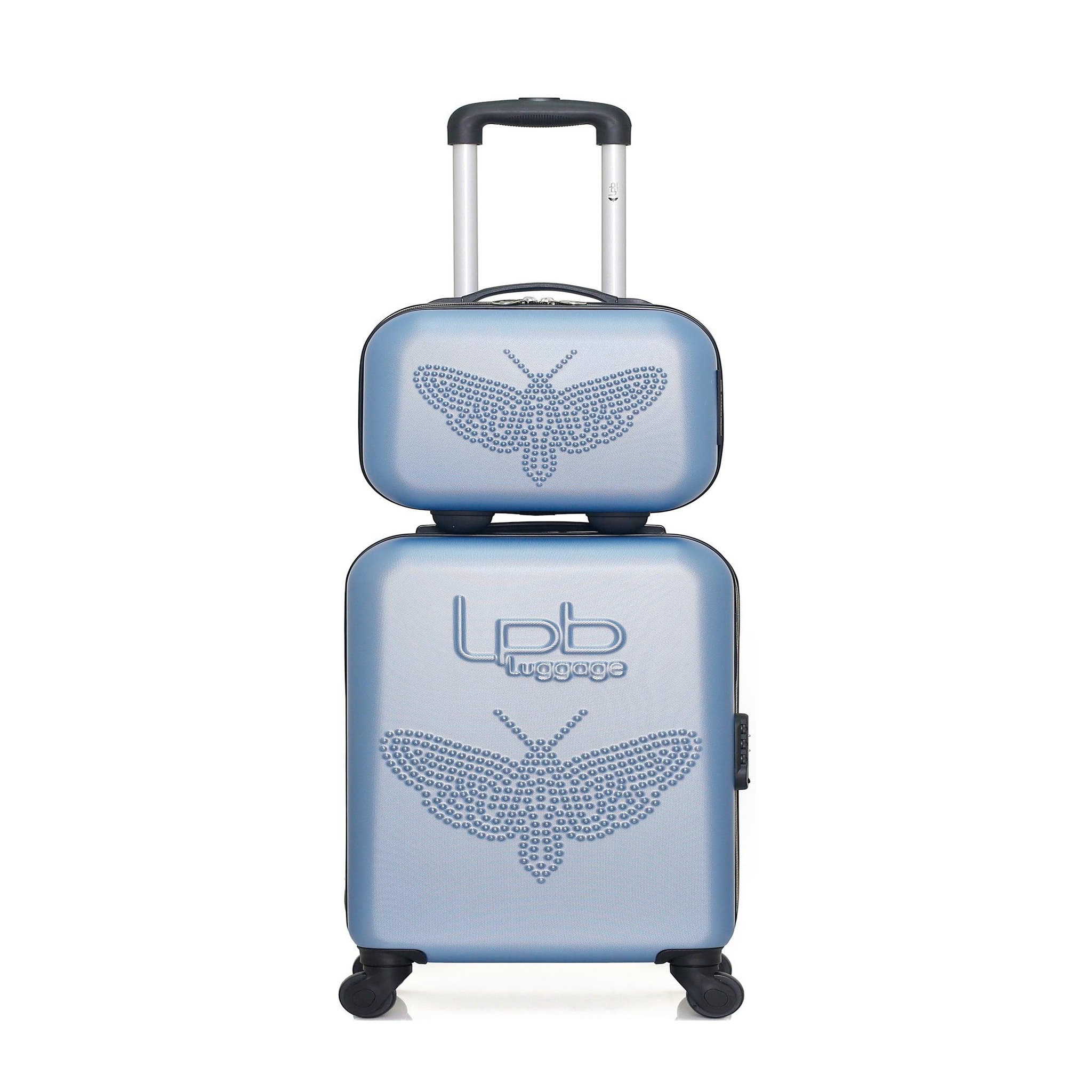 LES P'TITES BOMBES LPB Lpb luggage - set de 2 valises francette-h 50 cm 4 roues