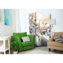 Voir la diapositive 2 : Paris Prix Paravent 3 Volets  City Behind the Wall  135x172cm
