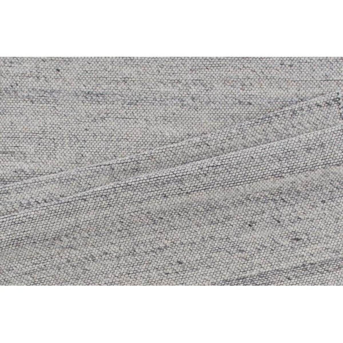 Paris Prix Tapis Déco en Laine  Ganga  251x353cm Argent