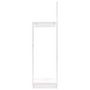 Voir la diapositive 5 : VIDAXL Porte-buches Blanc 33,5x30x110 cm Bois massif de pin