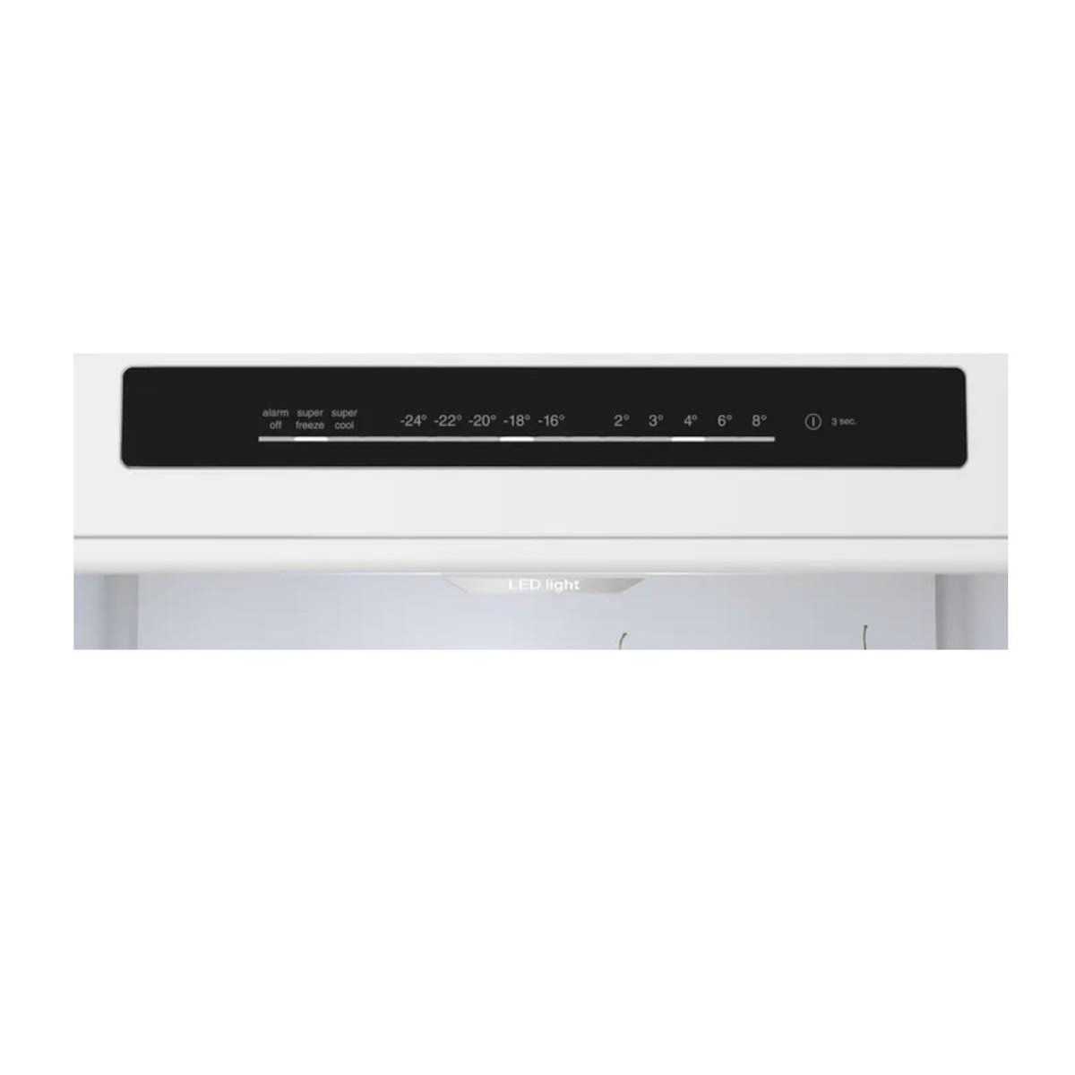 BOSCH Réfrigérateur combiné 60cm 363l acier brossé noir - KGN392XCF