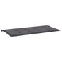 Voir la diapositive 2 : VIDAXL Coussin de banc de jardin anthracite 120x50x3 cm tissu oxford