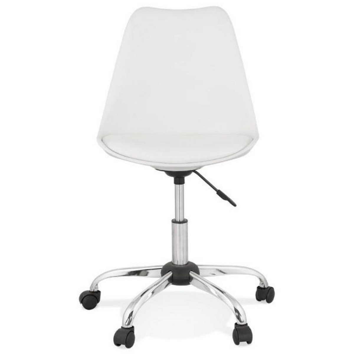 Paris Prix Chaise de Bureau Design  Amidon  81cm Blanc