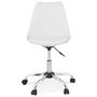 Voir la diapositive 2 : Paris Prix Chaise de Bureau Design  Amidon  81cm Blanc