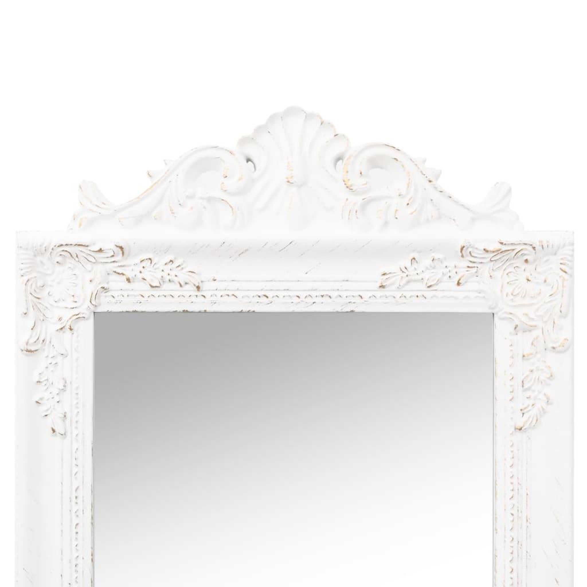 Voir la diapositive 5 : VIDAXL Miroir sur pied blanc 50x200 cm