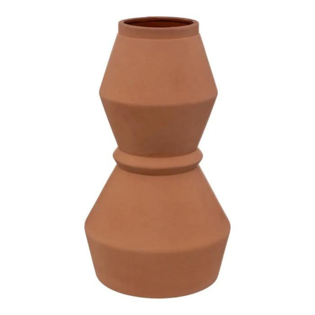 ATMOSPHERA Vase Design Terre Cuite  Alicante  30cm Terracotta