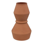 ATMOSPHERA Vase Design Terre Cuite  Alicante  30cm Terracotta