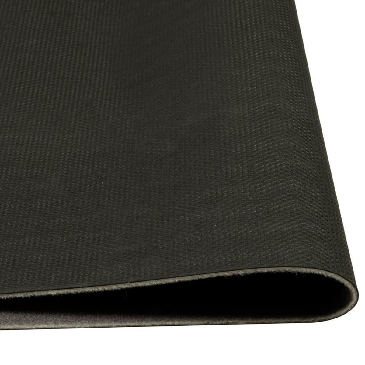 VIDAXL Tapis de cuisine lavable imprime Morning noir 60x300 cm velours