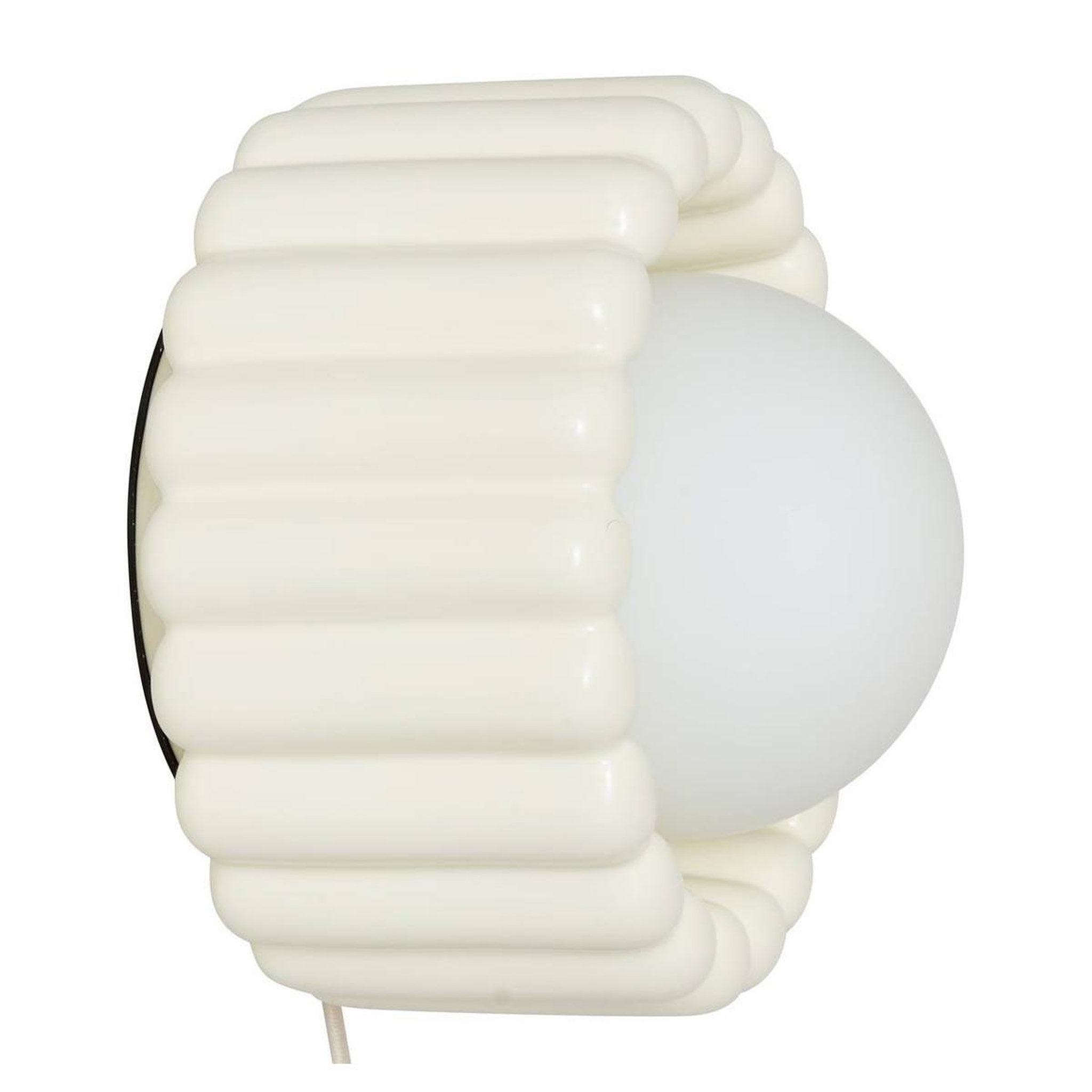 Voir la diapositive 2 : ATMOSPHERA Lampe Applique Design  Lotta  23cm Crème