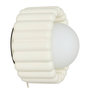 Voir la diapositive 2 : ATMOSPHERA Lampe Applique Design  Lotta  23cm Crème