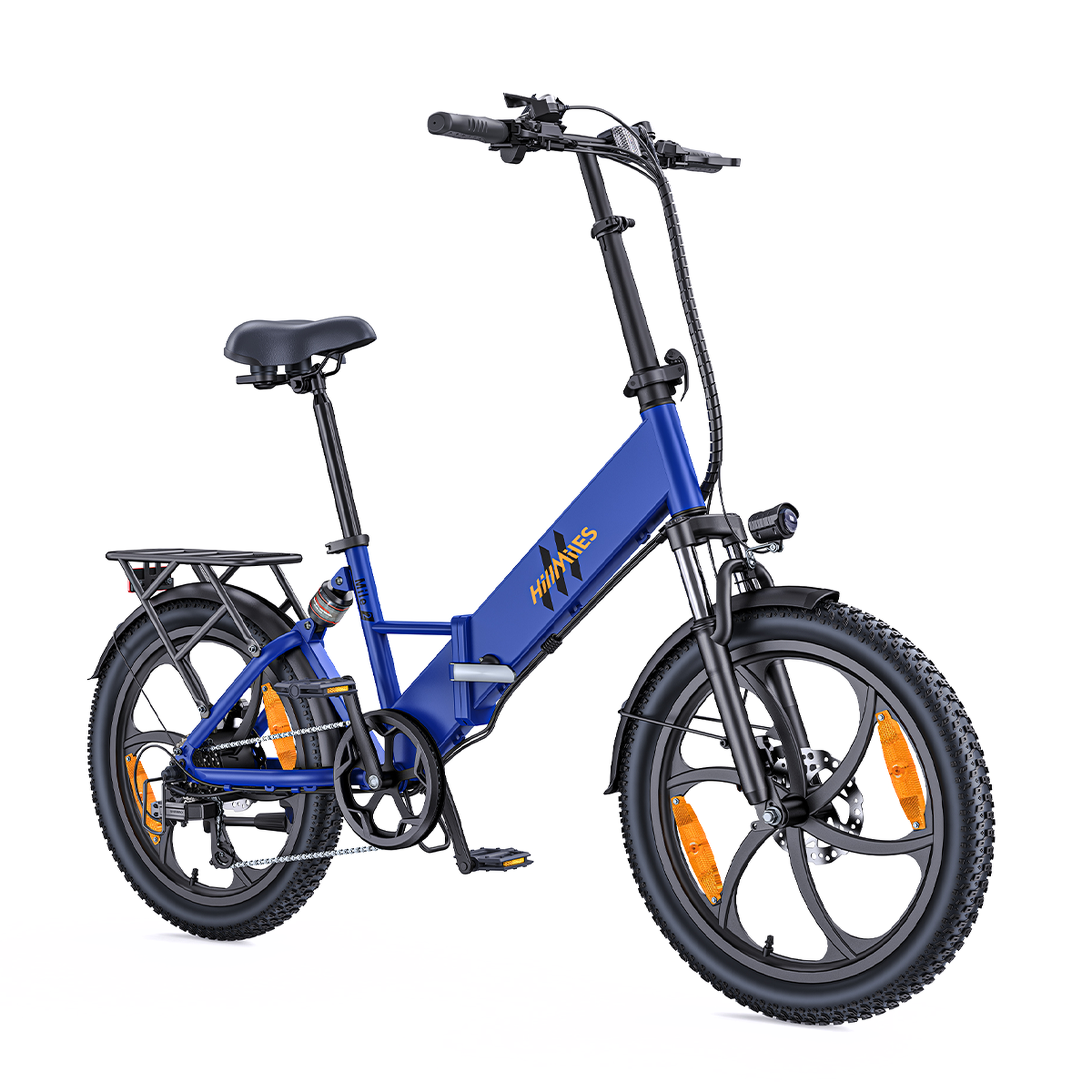 Voir la diapositive 2 : HILLMILES Vélo électrique pliable Hillmiles Mile2