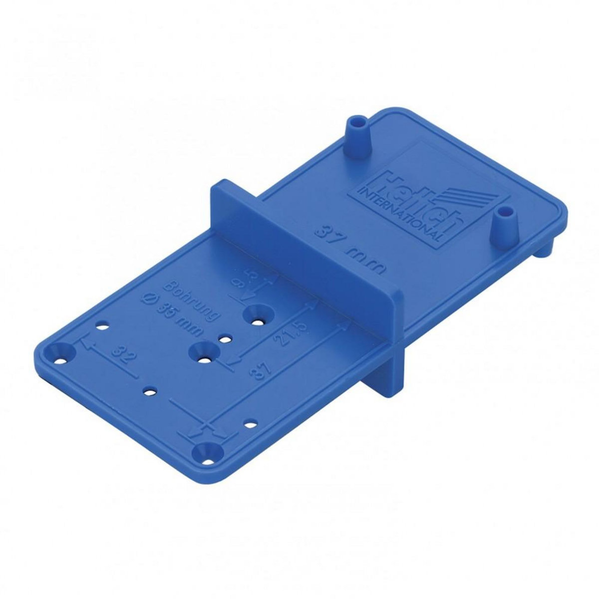 CENTRALE BRICO Gabarit de traçage plastique pour meuble, L.85 x l.40 mm