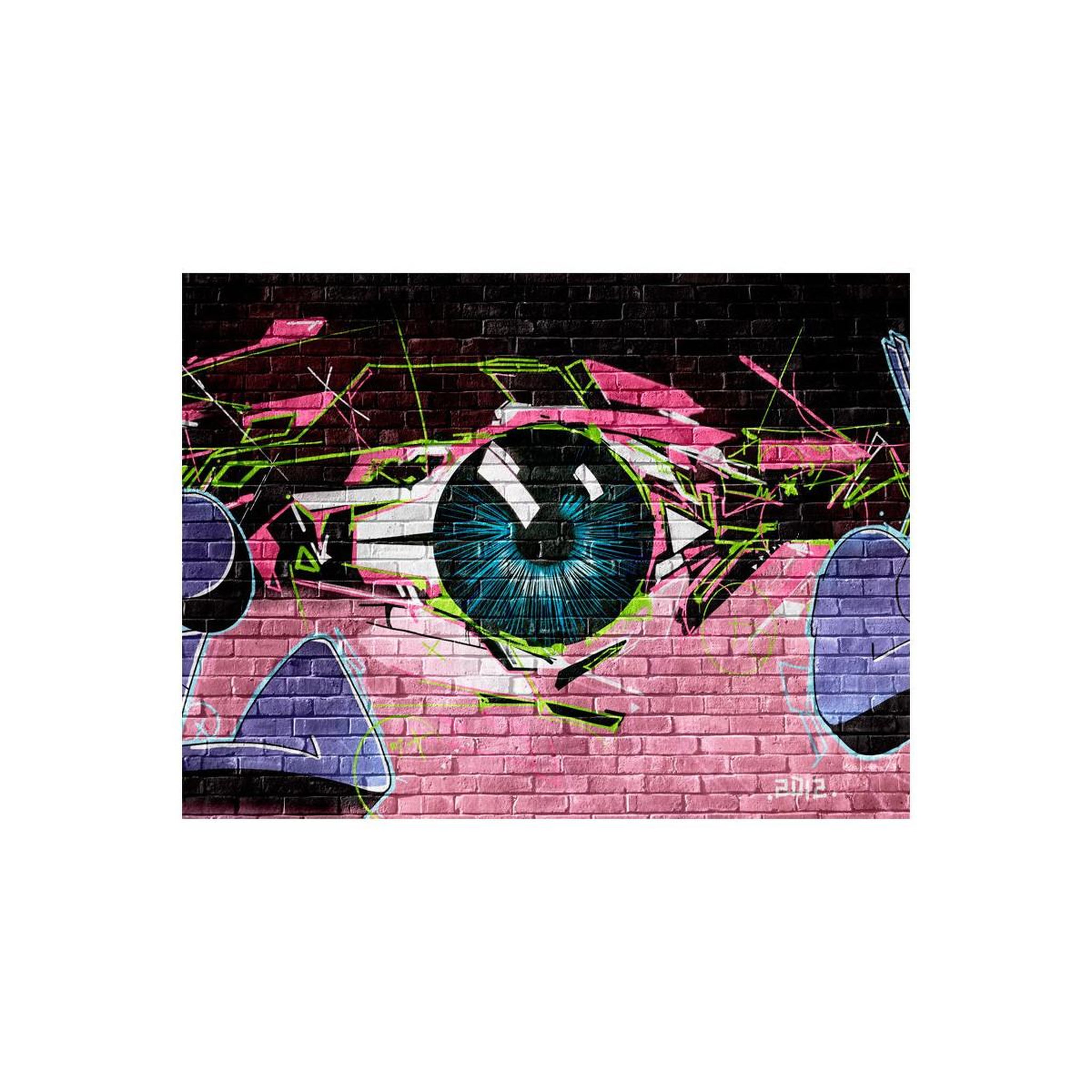 Voir la diapositive 2 : Paris Prix Papier peint  oeil graffiti