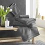 Voir la diapositive 4 : Paris Prix Serviette de Toilette  Tendresse  50x90cm Anthracite