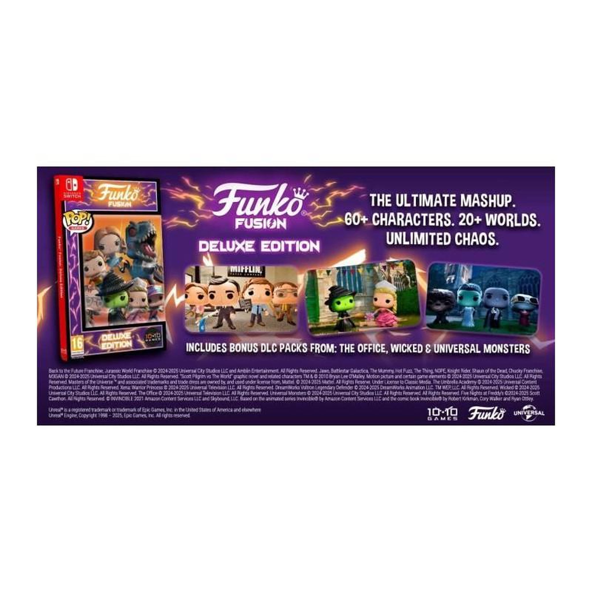 Voir la diapositive 2 : Just for games Funko Fusion - Edition Deluxe - Jeu Nintendo Switch