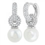 Voir la diapositive 1 : SC CRYSTAL Boucles d'oreilles SC Crystal ornées de Zirconium