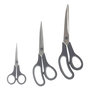 Voir la diapositive 1 : B BASIC & CO Lot de 3 Ciseaux  Multi-Usages  25cm Gris