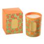 Voir la diapositive 1 : Paris Prix Bougie Parfumée  Happiness Blooms  13cm Orange Flowers