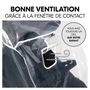 Voir la diapositive 3 : HAUCK Poussette double Uptown Duo Noir + Habillage pluie pour poussette Pushchair Raincover Duo