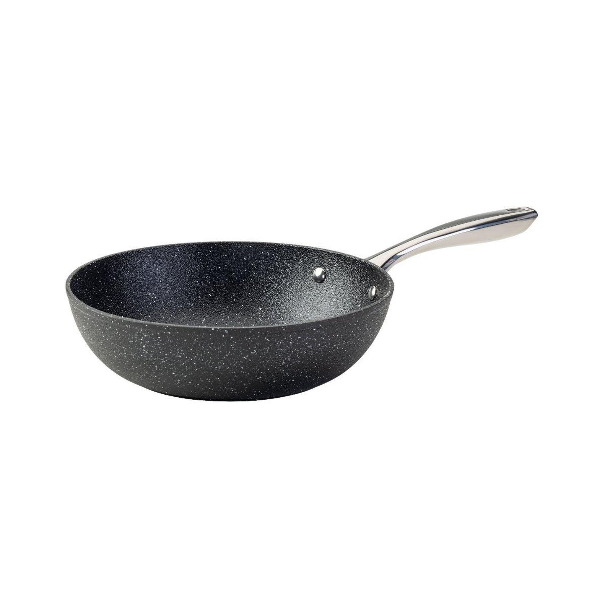 Fackelmann Wok 28 cm fonte aluminium revêtement antiadhésif céramique sans pfas fackelmann