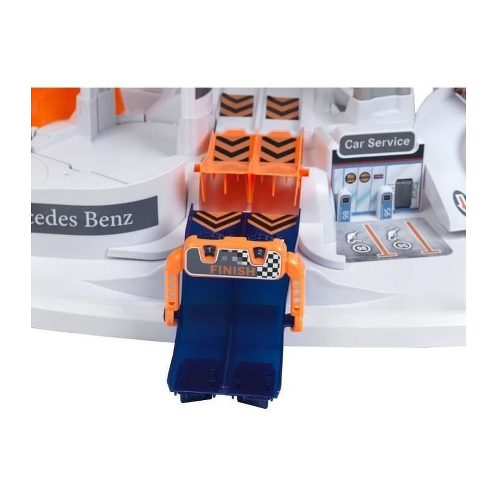 Voir la diapositive 5 : Klein Garage Mercedes-Benz Mega Universe - KLEIN - 3809 - Fonctions électroniques, catapulte avec looping, tunnel, etc. - Des 3 ans