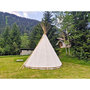 Voir la diapositive 2 : Smartbox Séjour insolite de 2 jours en tipi en famille près du mont Blanc - Coffret Cadeau Séjour