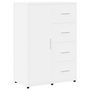 Voir la diapositive 2 : VIDAXL Buffet blanc 60x31x84 cm bois d'ingenierie