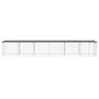 Voir la diapositive 3 : VIDAXL Poulailler avec toit anthracite 603x98x90 cm acier galvanise