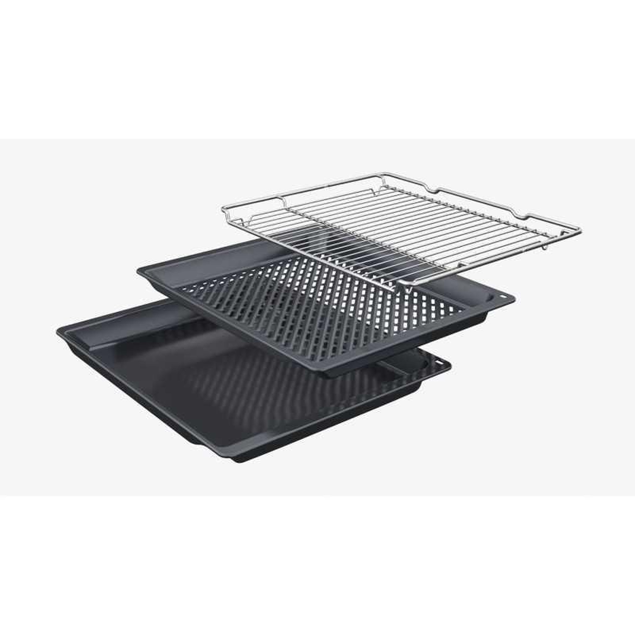Voir la diapositive 2 : Siemens Four encastrable électrique siemens iq300 hb272abb3f 71 l noir, pyrolyse, air fry, classe a+