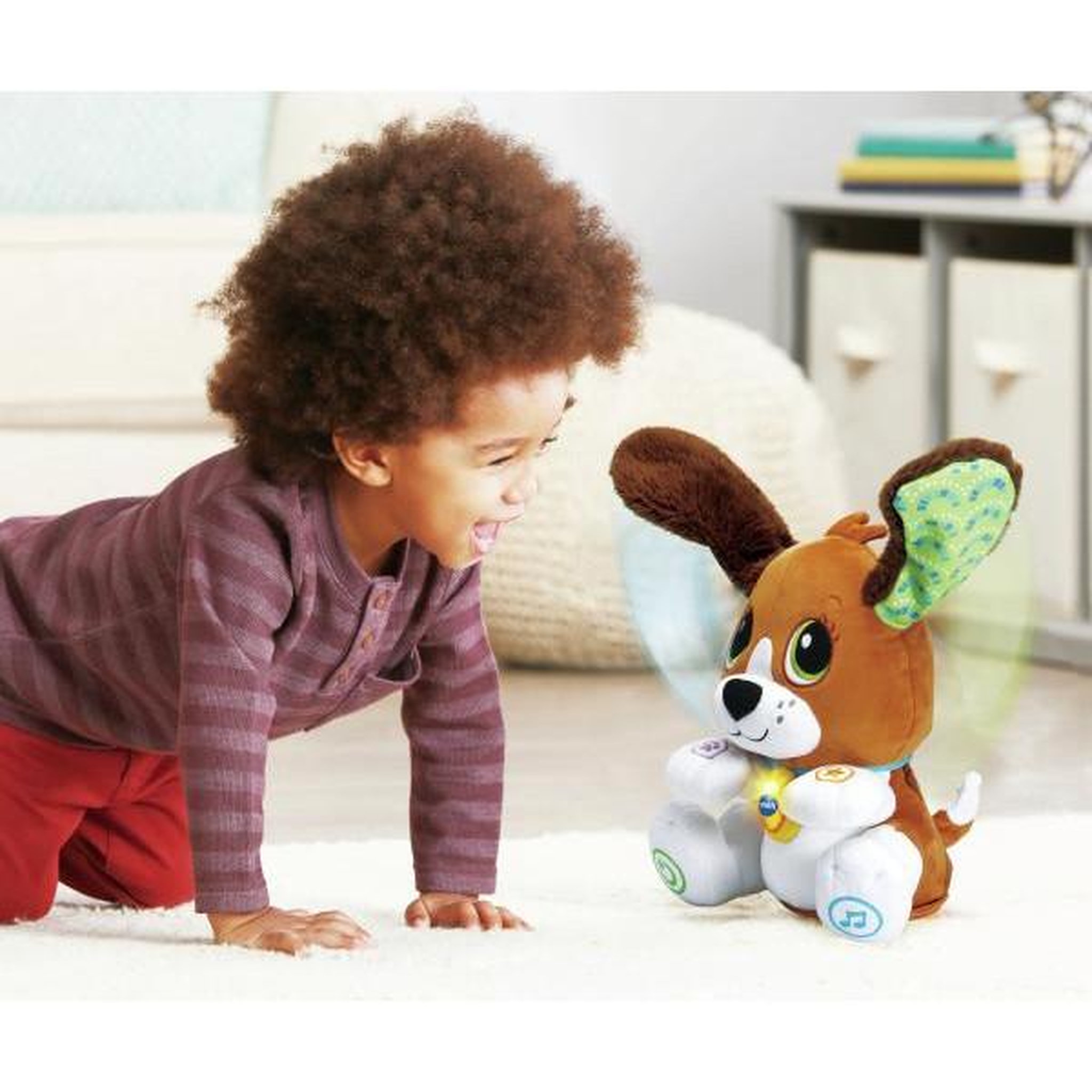 Voir la diapositive 4 : VTECH BABY VTECH BABY - Toutou parle avec moi - Brun