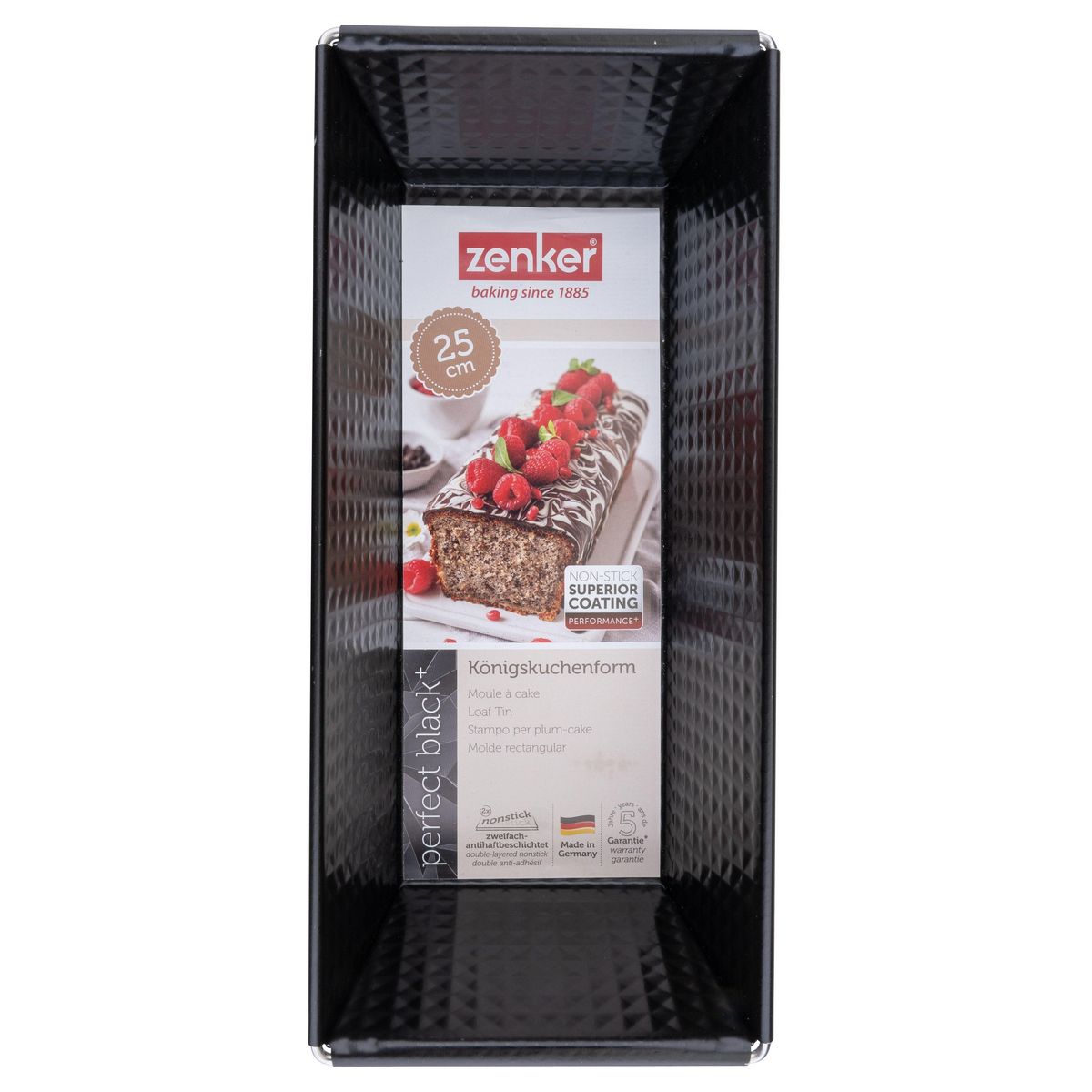ZENKER Moule à cake 25 x 11,5 x 7 cm Zenker PerfectBack+