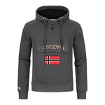 GEOGRAPHICAL NORWAY Sweat  Foncé  Homme Geographical Norway Gymclas. Coloris disponibles : Gris