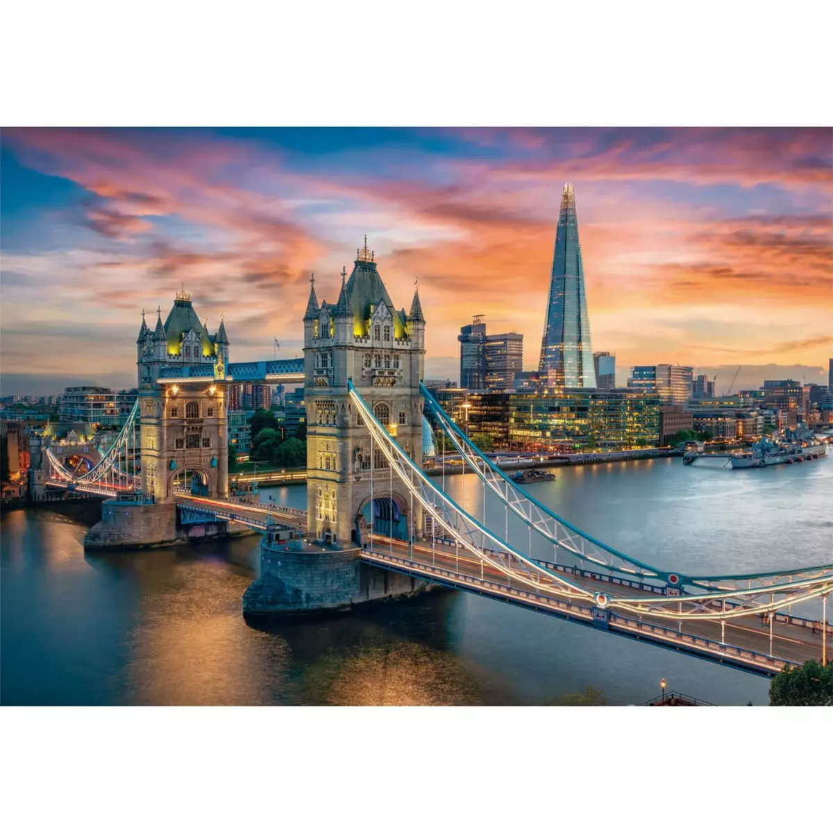 CLEMENTONI Puzzle 1500 pièces : Londres au crépuscule