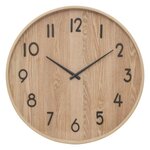 ATMOSPHERA Horloge Murale Design  Ivana  55cm Naturel