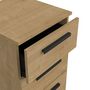 Voir la diapositive 3 : Chiffonnier 5 tiroirs L39 cm LIZZIE